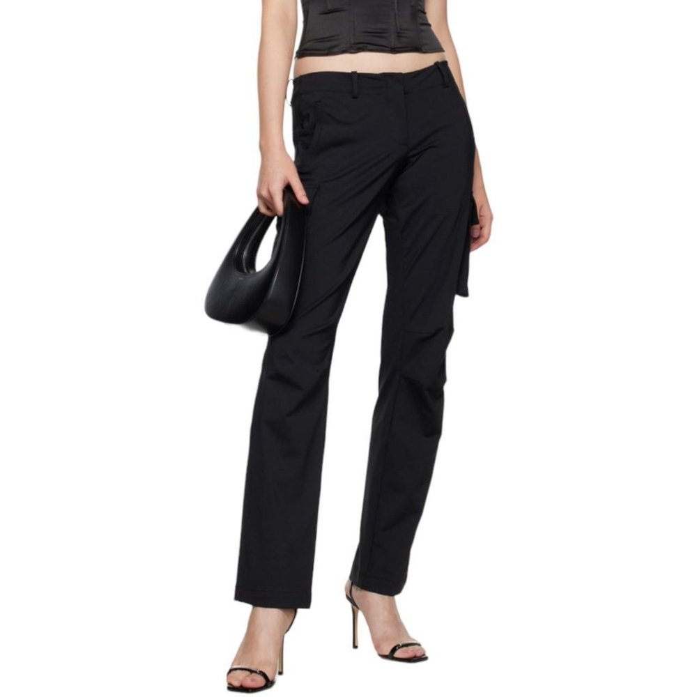 Miaou Black Raven Cargo Pants